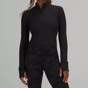 LULULEMON It’s Rulu Run Cropped Half Zip